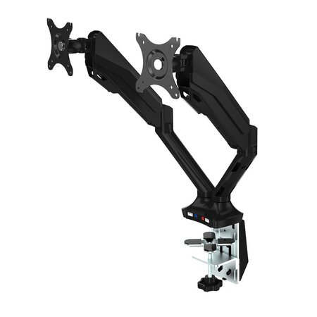 OFFICESOURCE Monitor Arms Dual Monitor Arm - Black 506DMABK